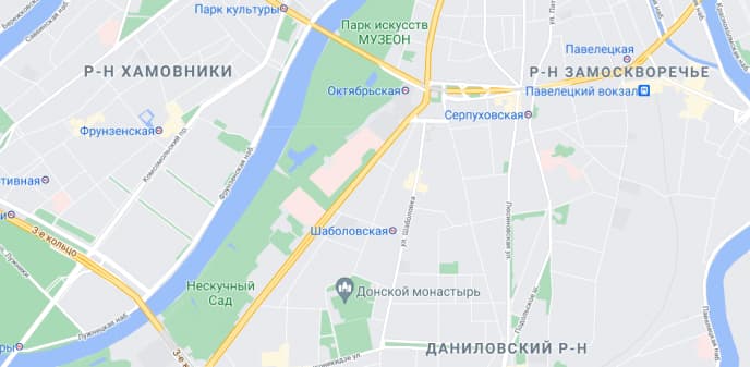 Расположение на карте игровой территории Game Over